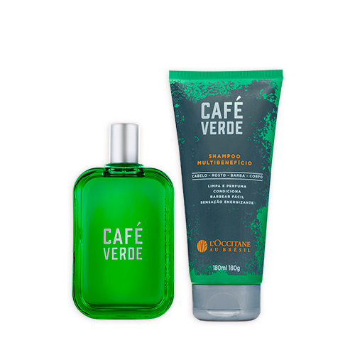 Combo Fragrância e Banho Café Verde